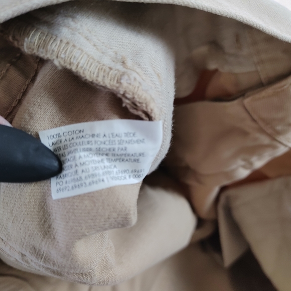 Vintage Tan Club Monaco Jeans Wide straight leg  taper balloon leg 30 y2K - Picture 8 of 8